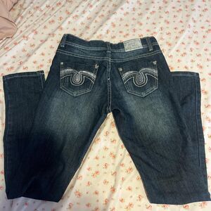 Miss Pirate Women's Navy and Blue Trousers